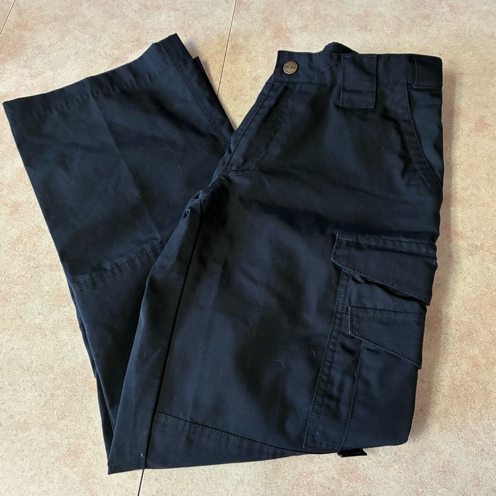 Tru-Spec Women's Black Tactical Cargo Utility Pants Size 2